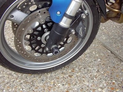 Chrániče přední vidlice, Triumph Speed Triple '97-'04, černé